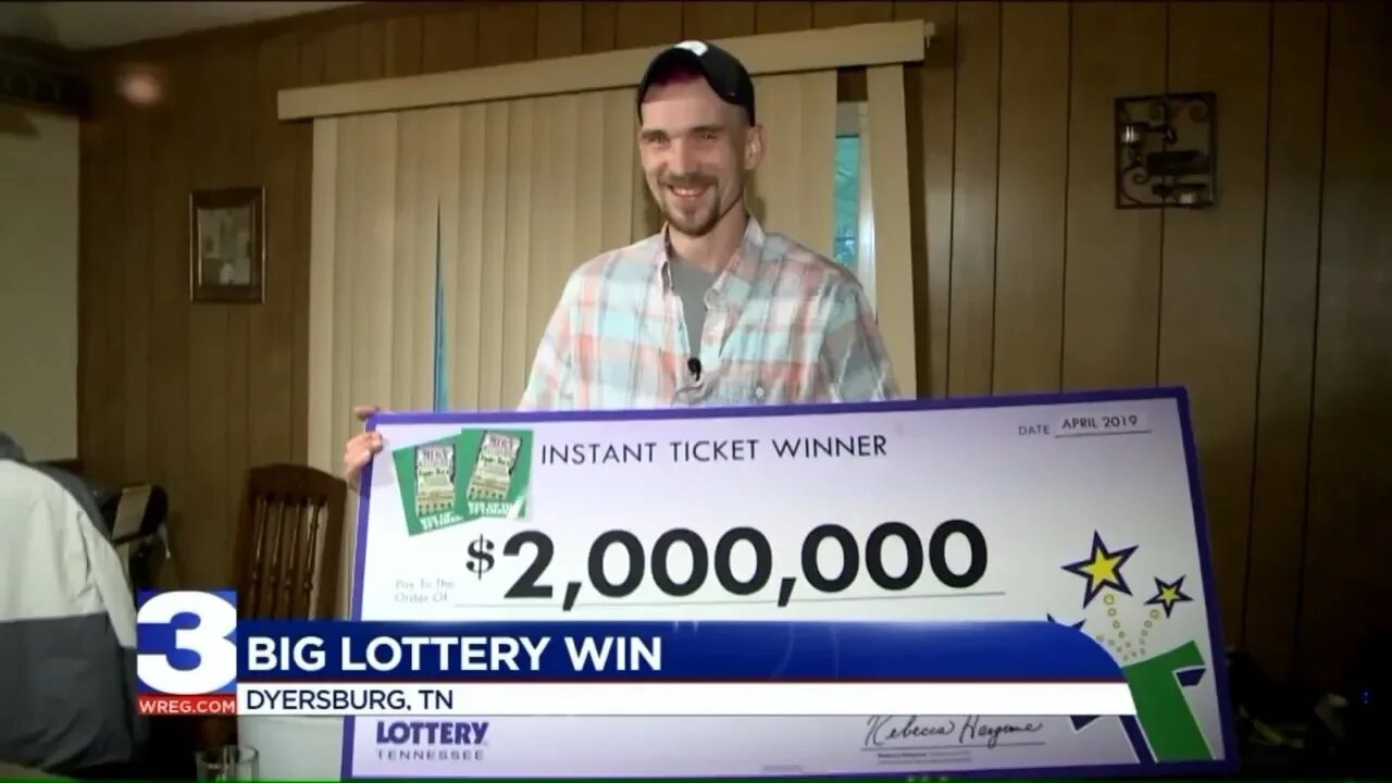 Tennessee man hits $2 million lottery, says 'I'm still a redneck'