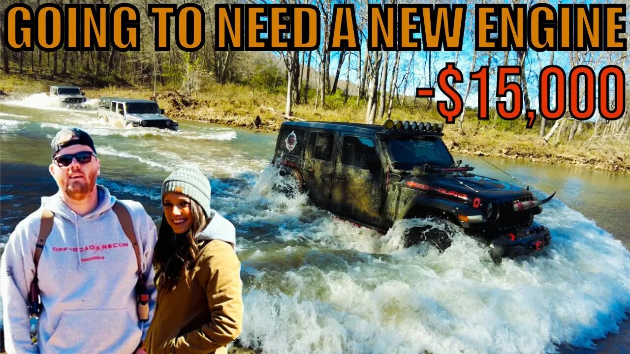 Jeep HydroLock, Water Crossing Causes HUGE Problems