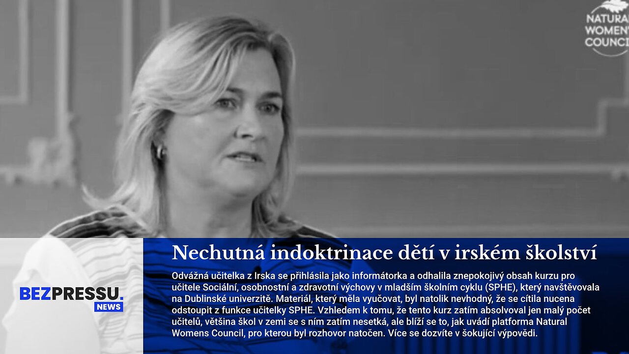 Nechutná indoktrinace dětí v irském školství