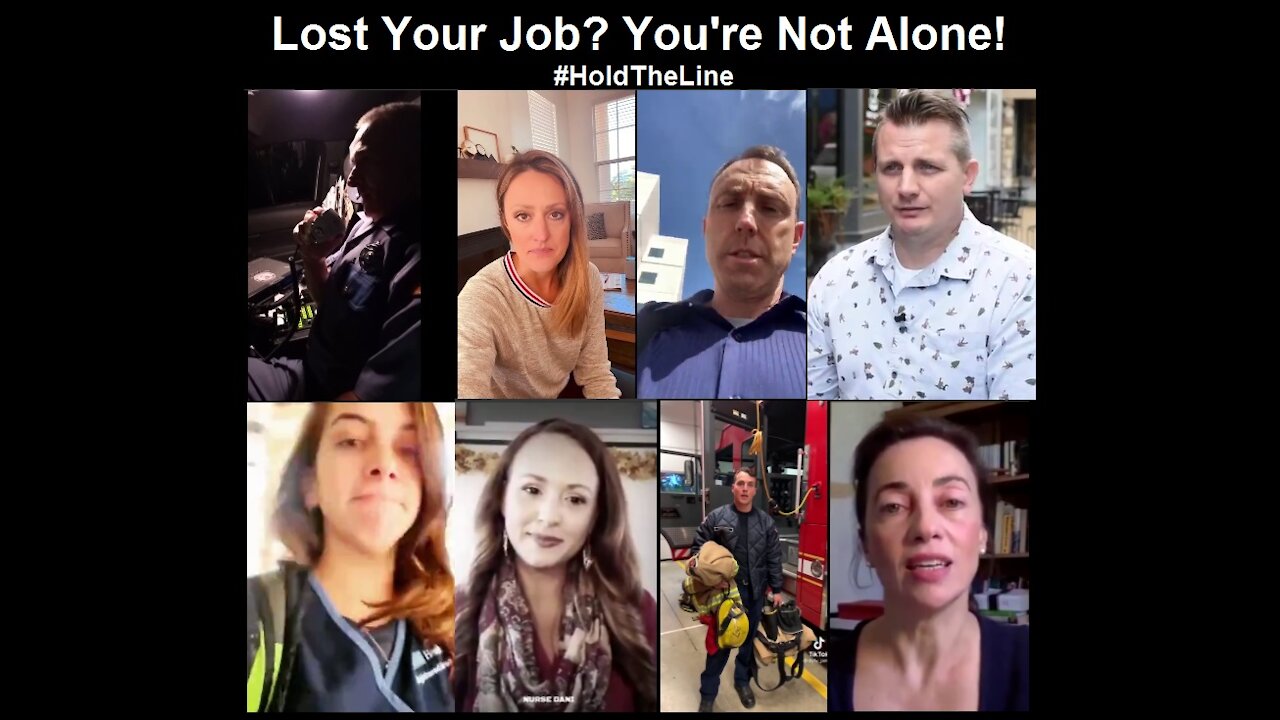 Have you Lost Your Job for Refusing the COVID Shot? You are NOT Alone!