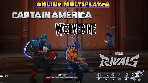 Marvel Rivals | Season 01 - No. 06 | Captain America & Wolverine Online Crossplay Multiplayer on PS5