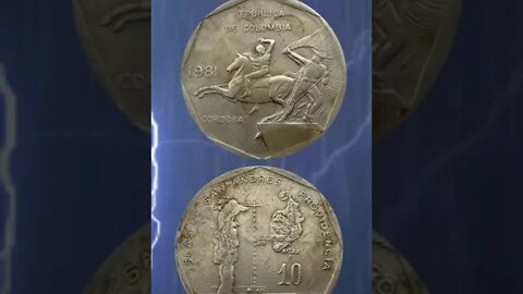 Colombia 10 Pesos 1981.#shorts #coinnotesz #viral