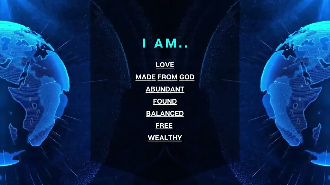 A M Meditation grounding affirmations