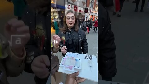 She Turned Down $1000 and iPhone? 😲