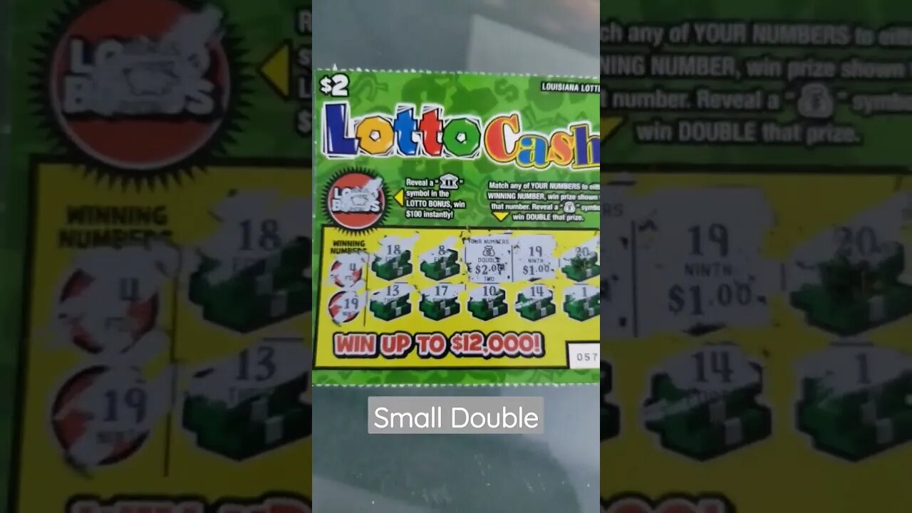 Small Double | Buy-U Scratchers | Louisiana Lottery