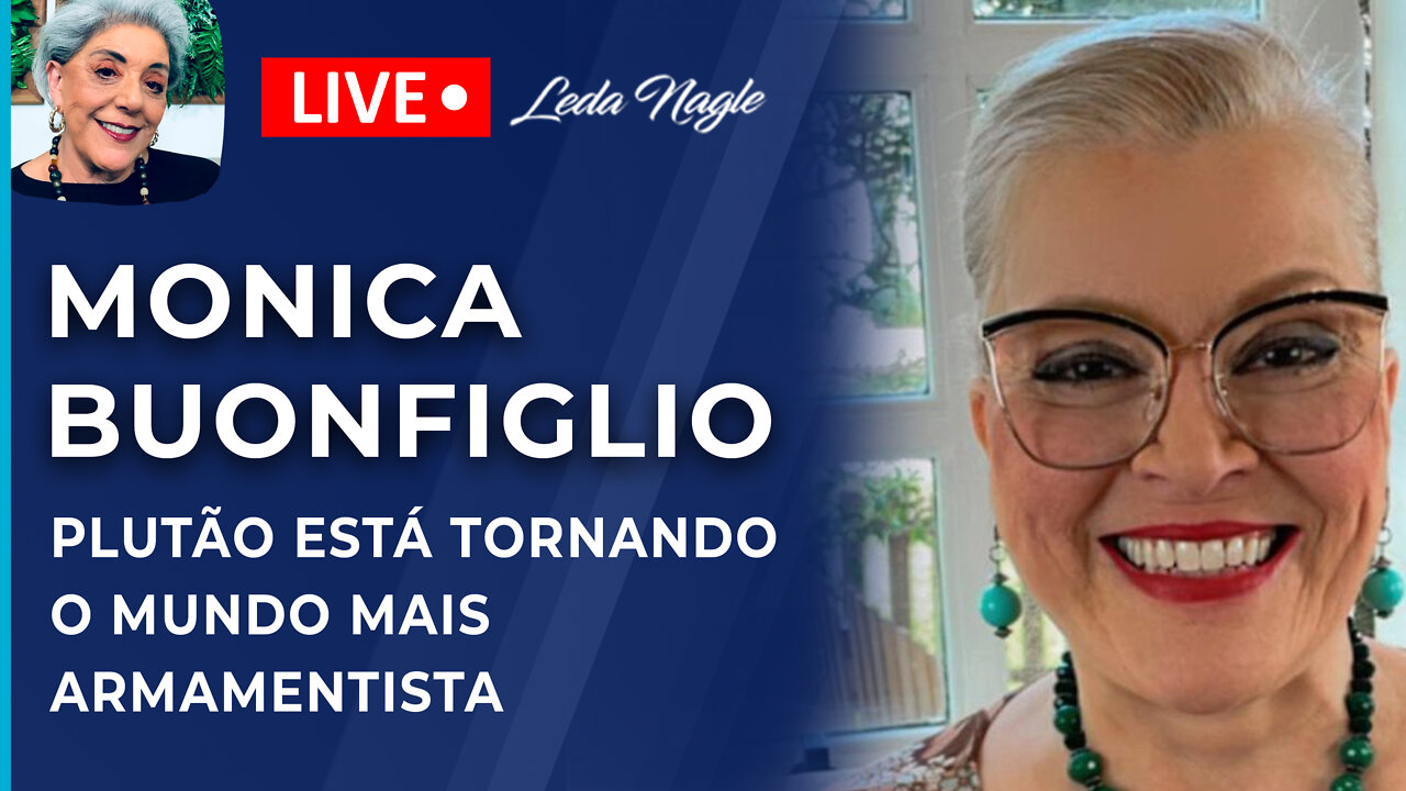 Monica Buonfiglio, Monica dos Anjos; plutão está tornando o mundo mais armamentista.