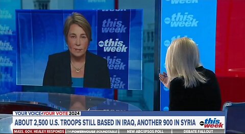 ABC Host Actually Calls Out Kamala For Lying About No Military In Combat Zones