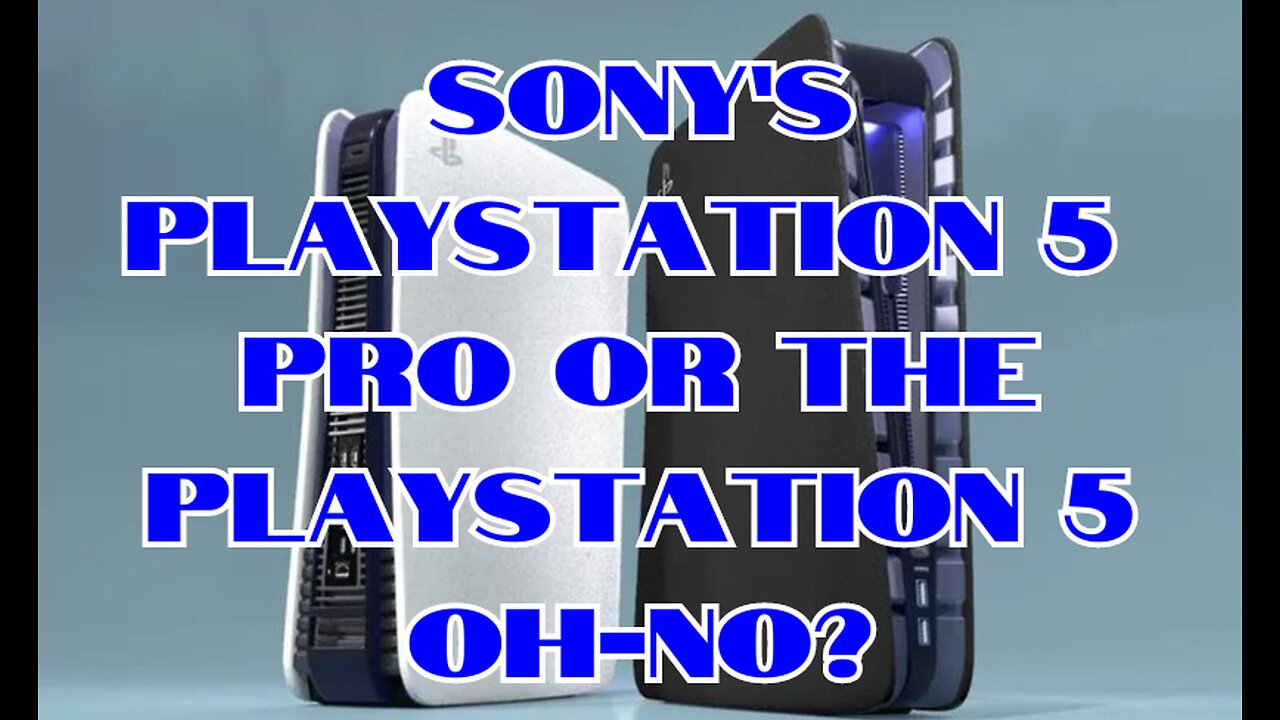 SONY officially announces the PlayStation 5 PRO and nobody cares.