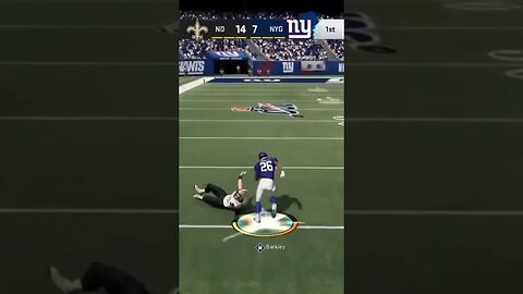 SAQUON BARKLEY GOD MODE ACTIVATED IN MADDEN