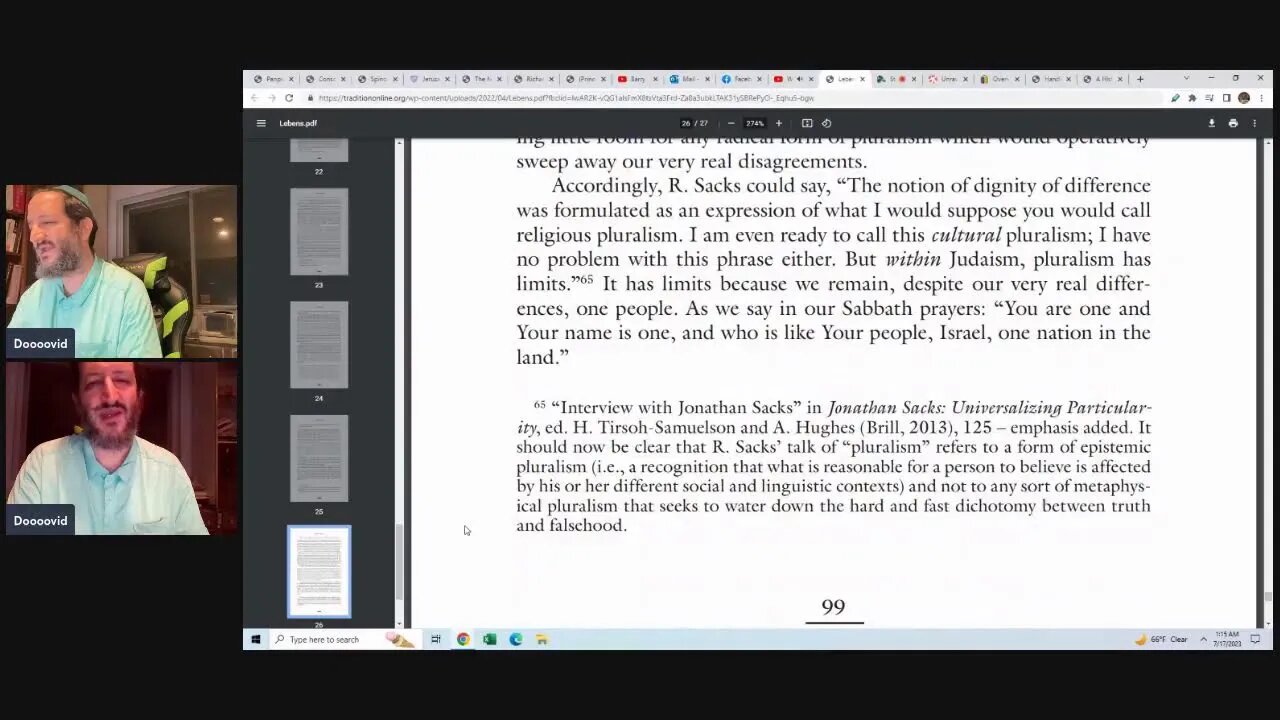 Week in Review 7-16-23 Truth in Judaism