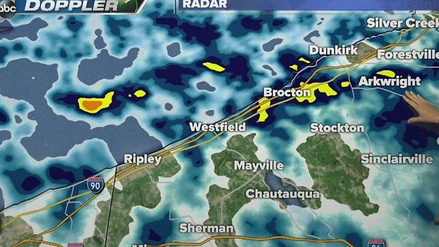 Autumns 7 First Alert Forecast for Decmeber 8th for 7 Eyewitness News at Noon