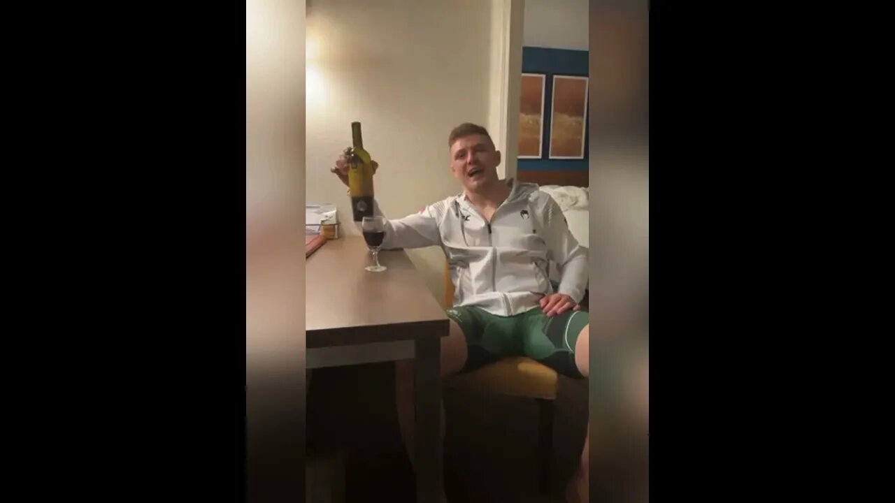 Marvin Vettori trolls Paulo Costa with wine after win