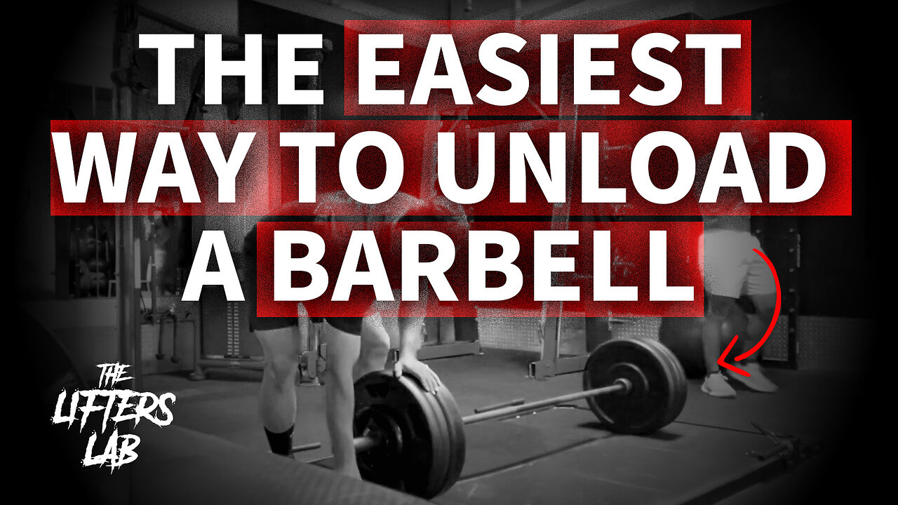 Gym Hack: The Easiest Way to Unload a Barbell!