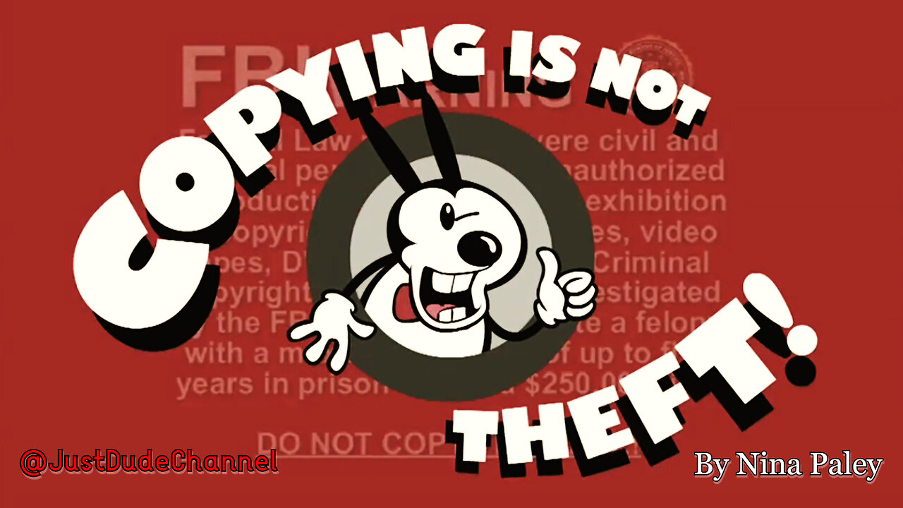 Copying Is Not Theft - Let The Re-Recording Begin! | Nina Paley