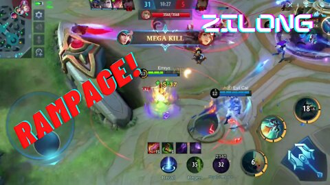 Mobile Legends: Zilong Gameplay #3