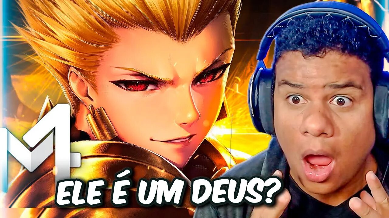 REAGINDO a Gilgamesh (Fate) - Portões Da Babilônia | M4rkim | React Anime Pro