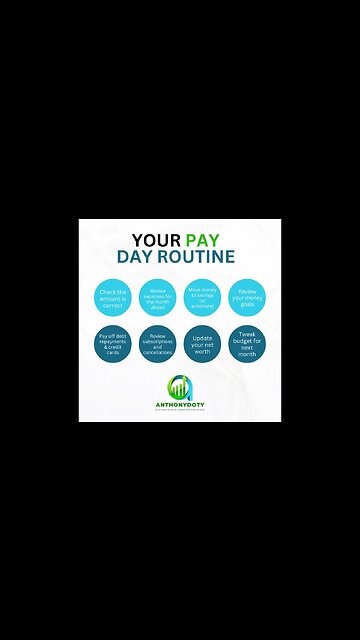 Payday is always a great day!