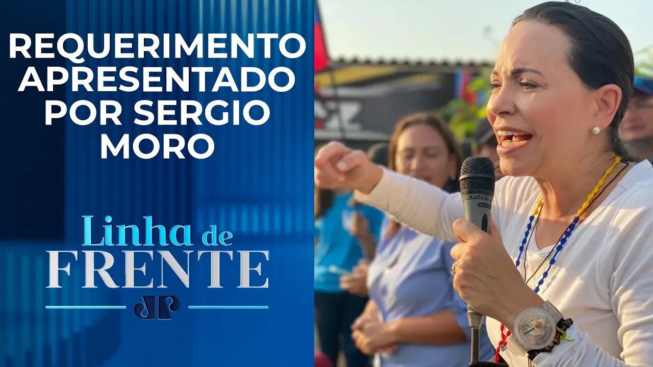 Comissão do Senado convoca venezuelana opositora de Maduro para debate em agosto | LINHA DE FRENTE