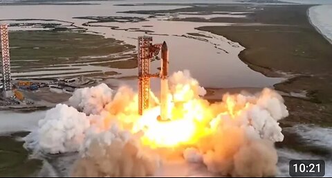 Blastoff! SpaceX Starship launches on 5th flight, nails 'chopsticks' booster catch!