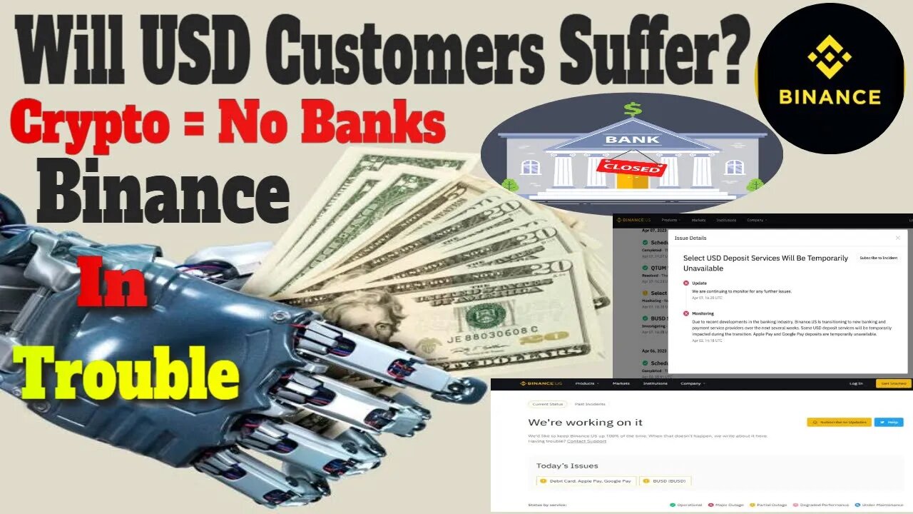 Binance News | Binance Under Pressure | Will USD Customers Suffer?