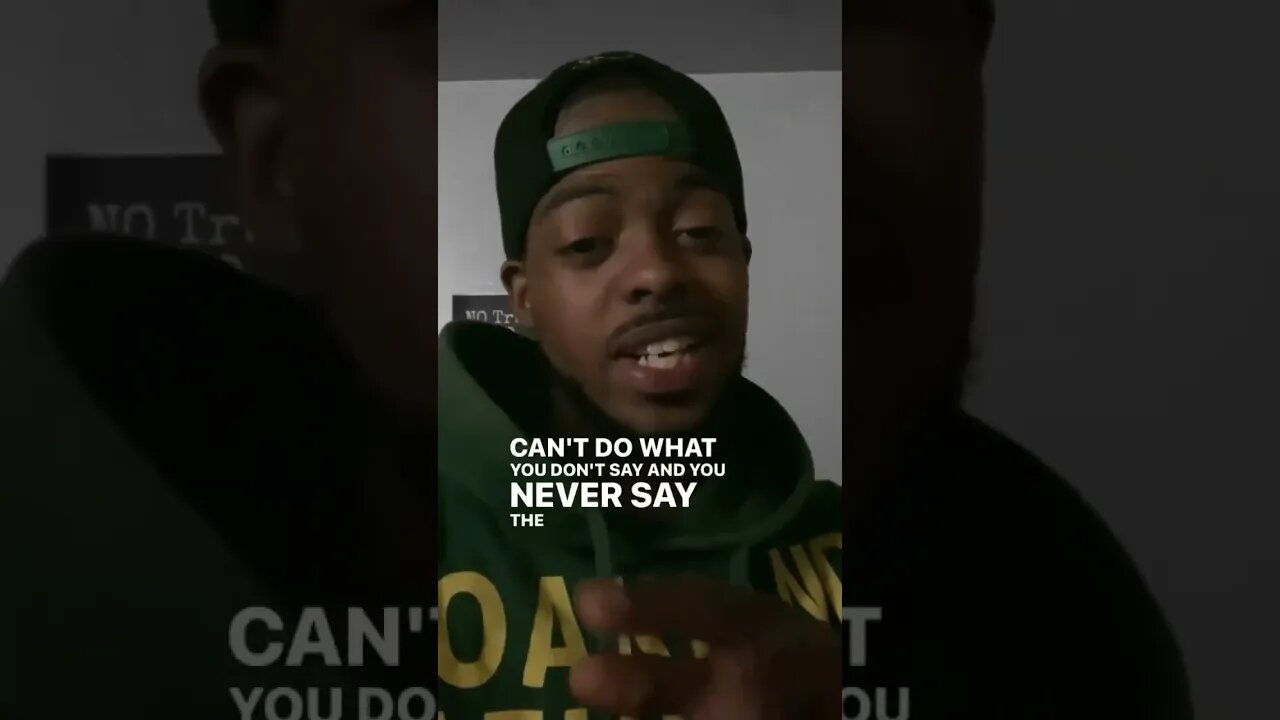 Say what you mean or don’t say it at all
