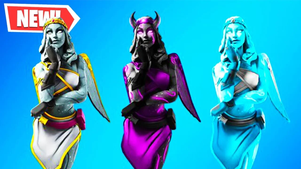 *NEW* FEMALE LOVE RANGER Skin STYLES In Fortnite! (Free Skins!)