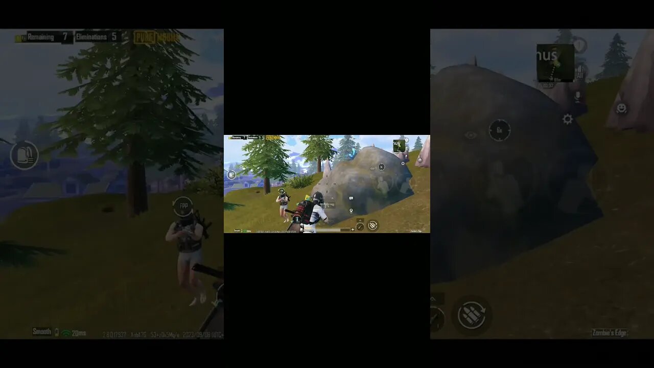 1 vs 1 in pubg mobile #pubgmobile #gaming #trending #shorts