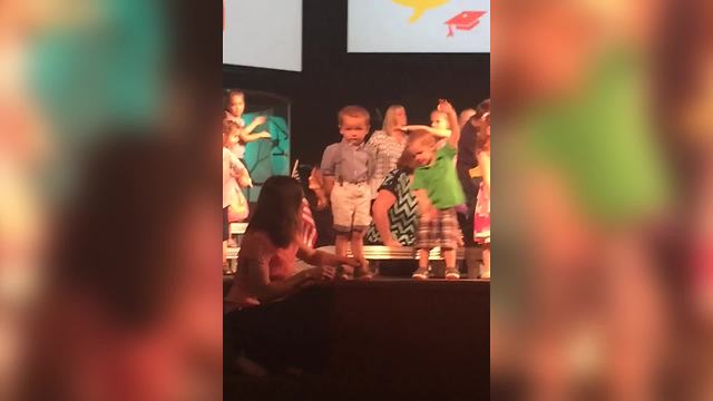 Little Boy Refuses To Take Part In School Play