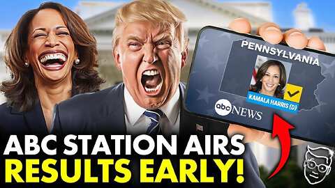 ABC News ‘Accidentally’ Airs 2024 Election Results Early Showing Kamala Beating Trump | RIGGED?!