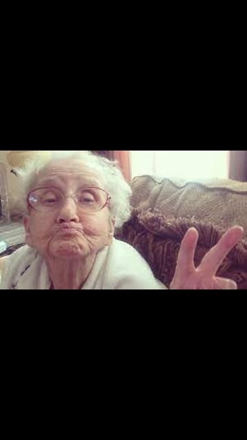 Grandma is killin' it