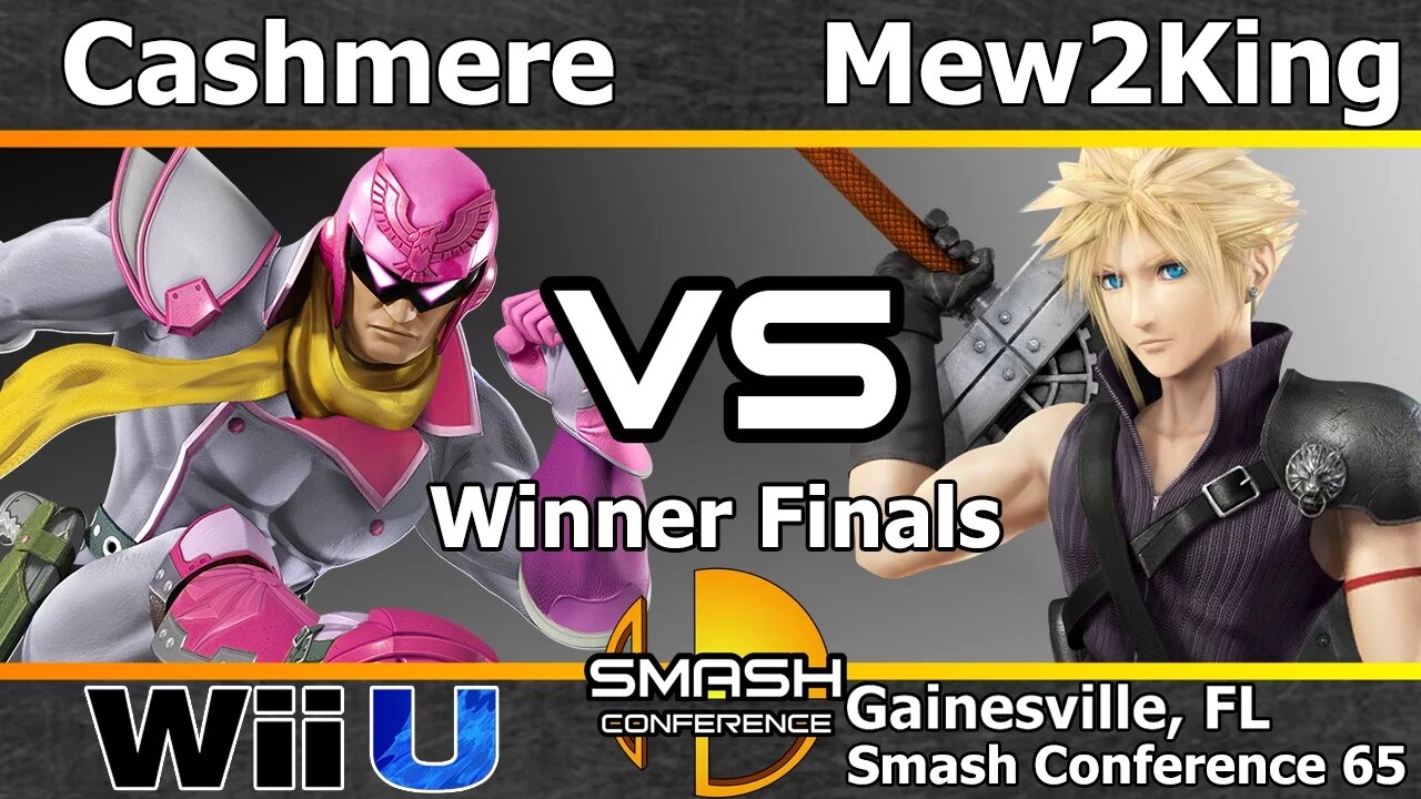 Cashmere (C. Falcon) vs. FOX MVG|Mew2King (Cloud) - Winners Finals - SC65