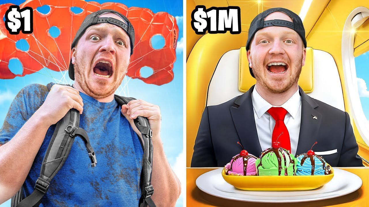 $1 vs $1,000,000 Adventures!