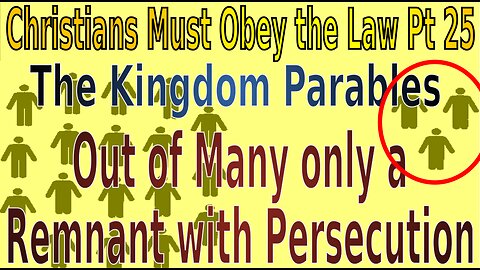 Christians Must Obey the Law Pt 25