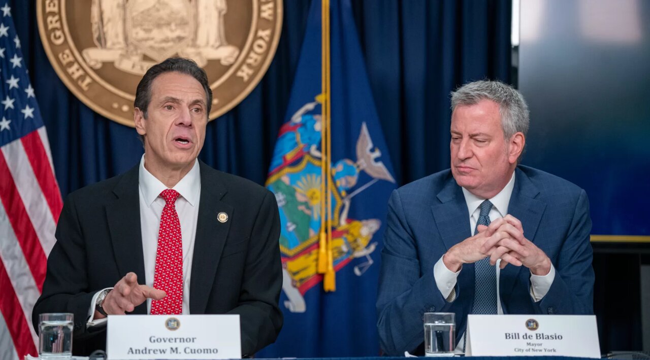 NYC Mayor De Blasio calls for Gov Andrew Cuomo's resignation