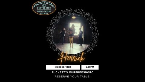 This Friday at Pucketts Murfreesboro!