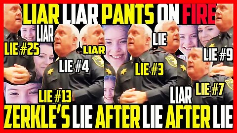 #JusticeForLaney Zerkle LIES; post all his #LIES in the Comments. How many LIES? Zerkle is a #LIAR