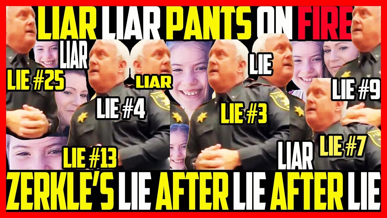 #JusticeForLaney Zerkle LIES; post all his #LIES in the Comments. How many LIES? Zerkle is a #LIAR