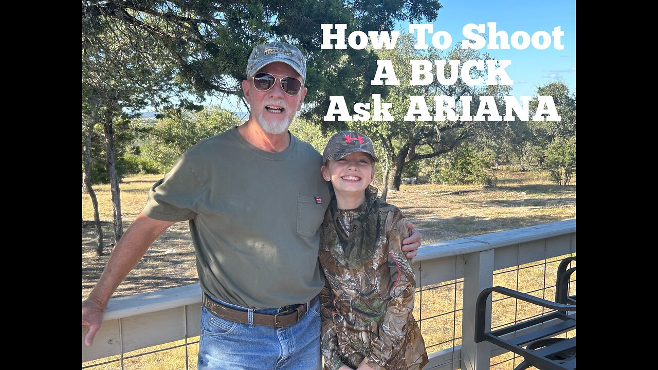 Youth Hunt… Ariana’s First Deer Hunt 🦌Texas Hill Country