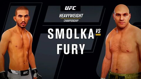 EA Sports UFC 4 Gameplay Tyson Fury vs Louis Smolka