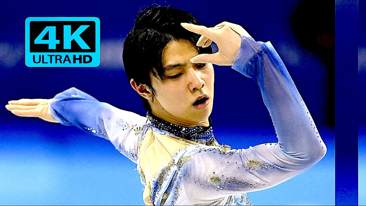 羽生 結弦 YUZURU HANYU🇯🇵Beijing fancam 'Defending champion' SP 2022 Beijing Olympics (4K)