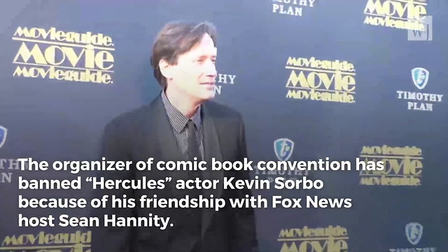 New Jersey Comic Book Convention Bans ‘Hercules’ Actor Because He’s a Friend of Sean Hannity