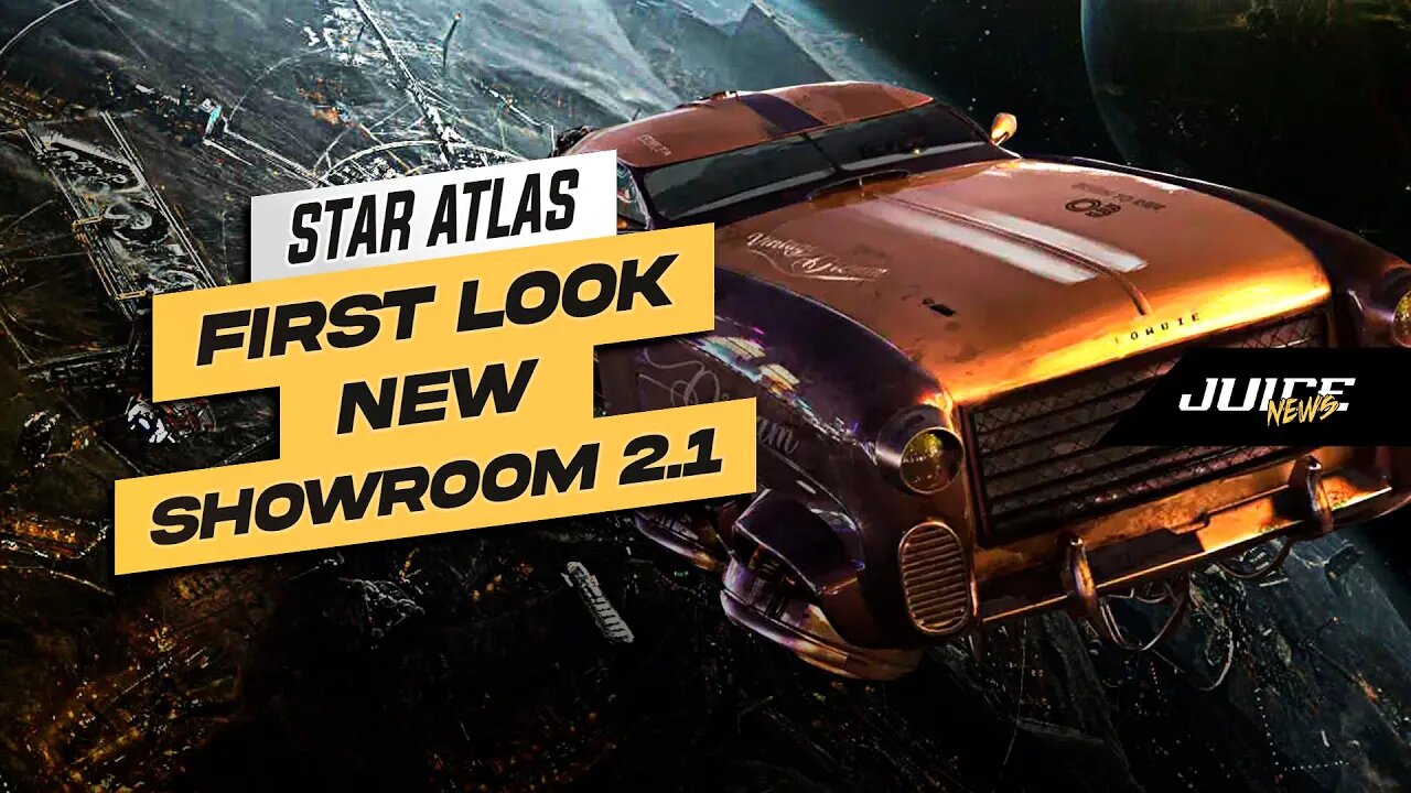 Star Atlas - First Look New Showroom Gameplay | Space Exploration MMO