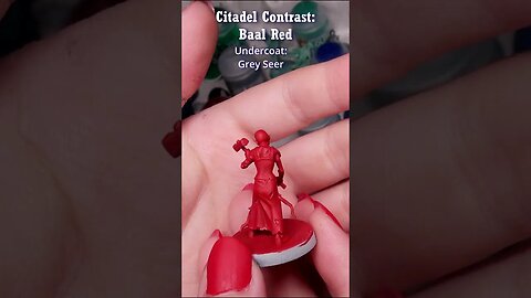 Baal Red - Contrast Paint Appearance