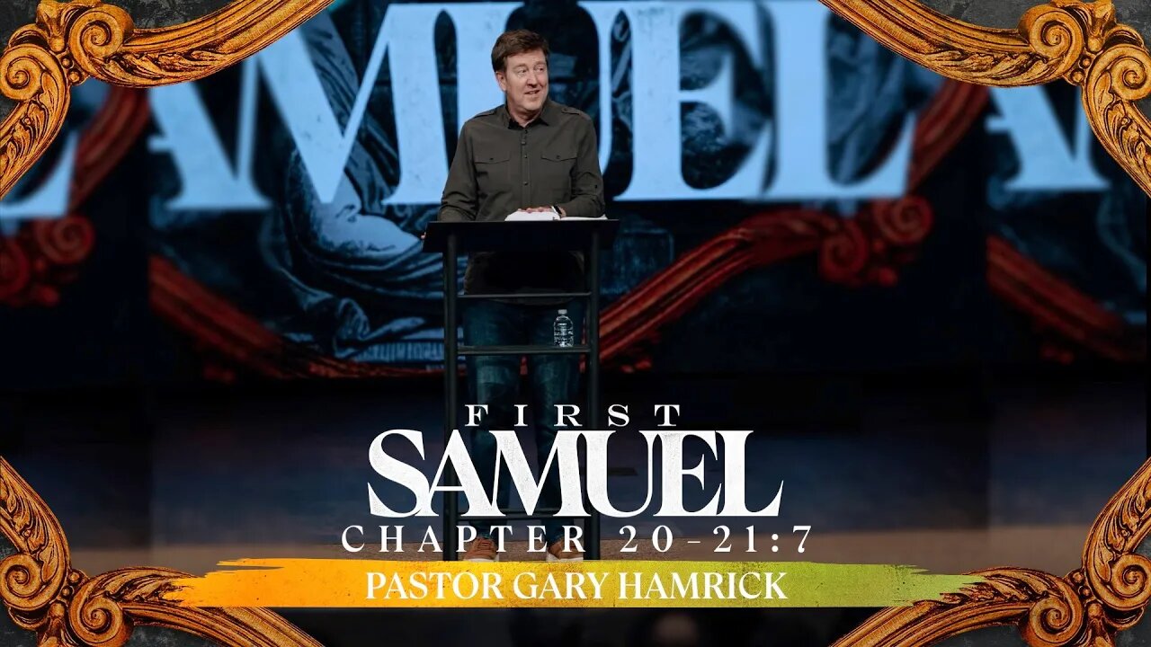 Verse by Verse Bible Study | 1 Samuel 20-21:7 | Gary Hamrick