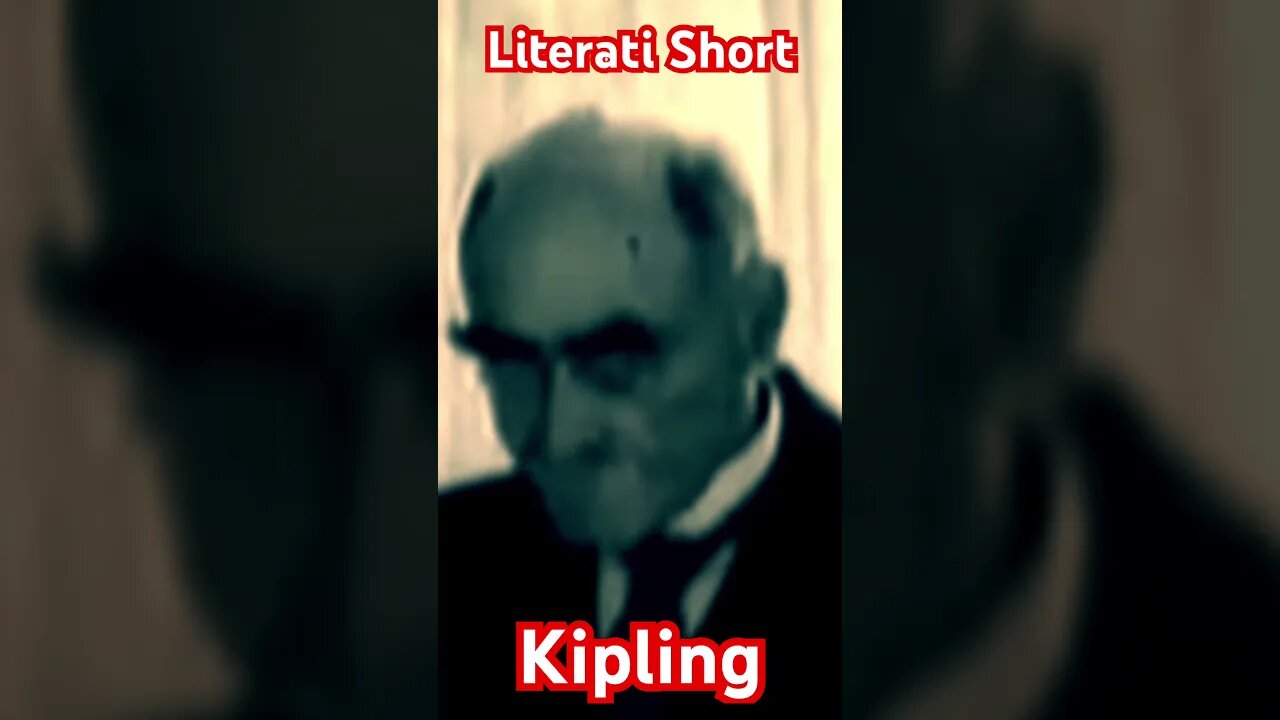 Rudyard Kipling Speaks