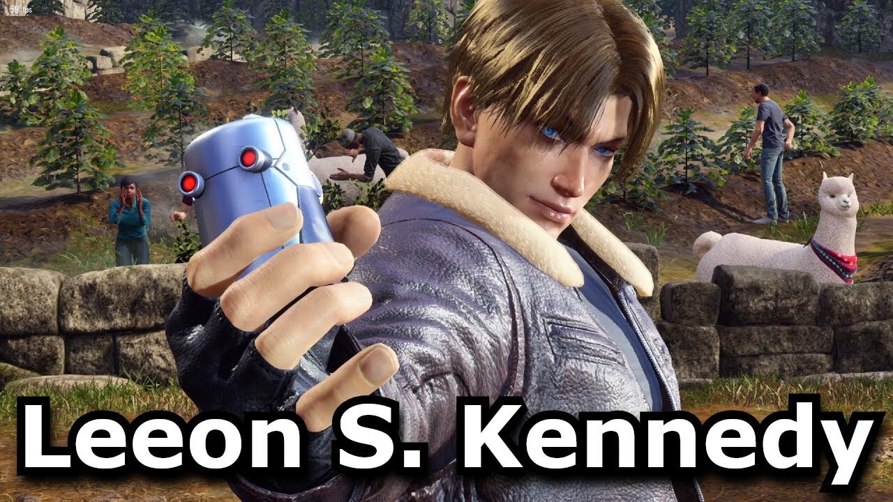 Leeon S. Kennedy in Tekken 8 (Real)