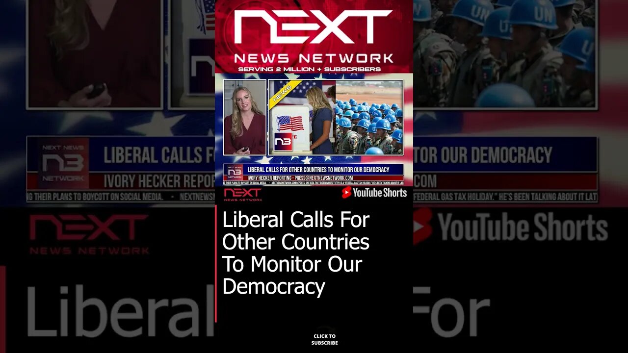 Liberal Calls For Other Countries To Monitor Our Democracy #shorts