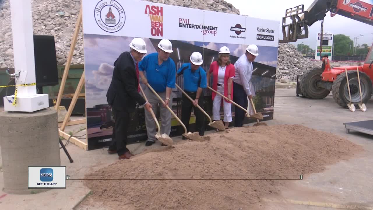 Groundbreaking ceremony for new Brown County Expo