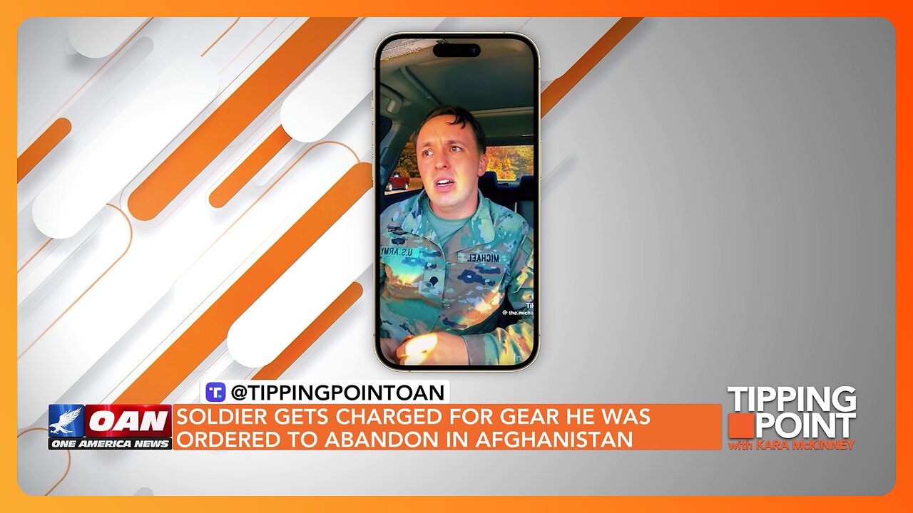 Soldier Charged for Gear He Was Ordered to Leave Behind in Afghanistan | TIPPING POINT 🟧