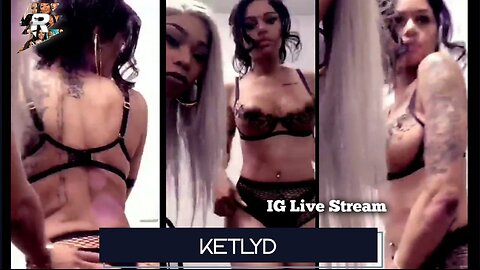 Ketlyd Twerking with friends in lingerie